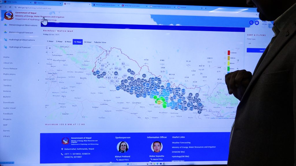 न्यून चापीय प्रणाली नेपालबाट बाहिरियो, मौसममा क्रमिक सुधार