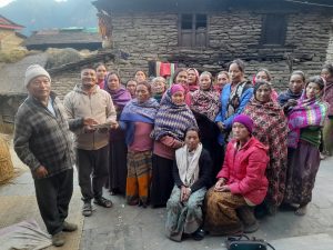 देउसी भैलोमा सङ्कलित दुईलाख रकम सडक निर्माणमा सहयोग