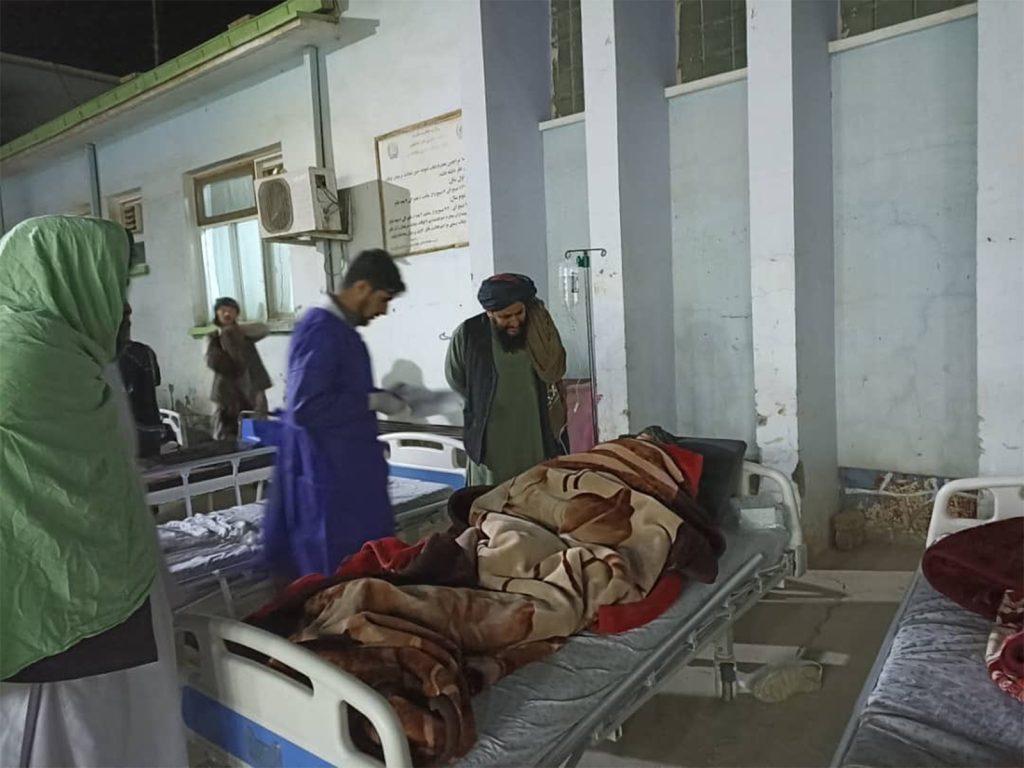 अफगानिस्तान भुकम्प : ५ जनाको ज्यान गयो, १४३ जना घाइते