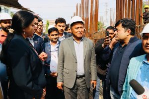 साढे दुई अर्ब बढी लागतमा निर्माणाधिन कोशी अस्पताल भवन सम्पन्न गर्न कुलमानको निर्देशन