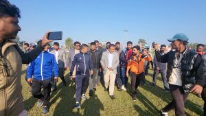 लामो समयदेखि पप्पुले भद्रगोल बनाएर छोडेको कमला पुल निरिक्षणमा पुगे दुई मन्त्री