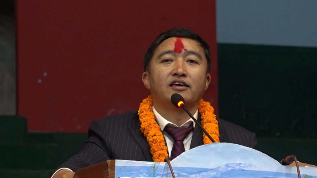 जाँदाजाँदै टंकलाल घिसिङको बाचा : खेलकुदको विकासमा रुपले उत्रने छु