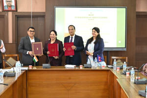 भारतको अनुदान सहयोगमा ११ नयाँ विकास परियोजनाका लागि सम्झौतामा हस्ताक्षर