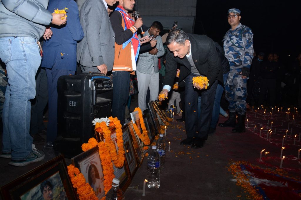 जेनजी सहिद’ का सपना पूरा गर्नु नै सरकारको प्रमुख दायित्व होः मन्त्री अर्याल
