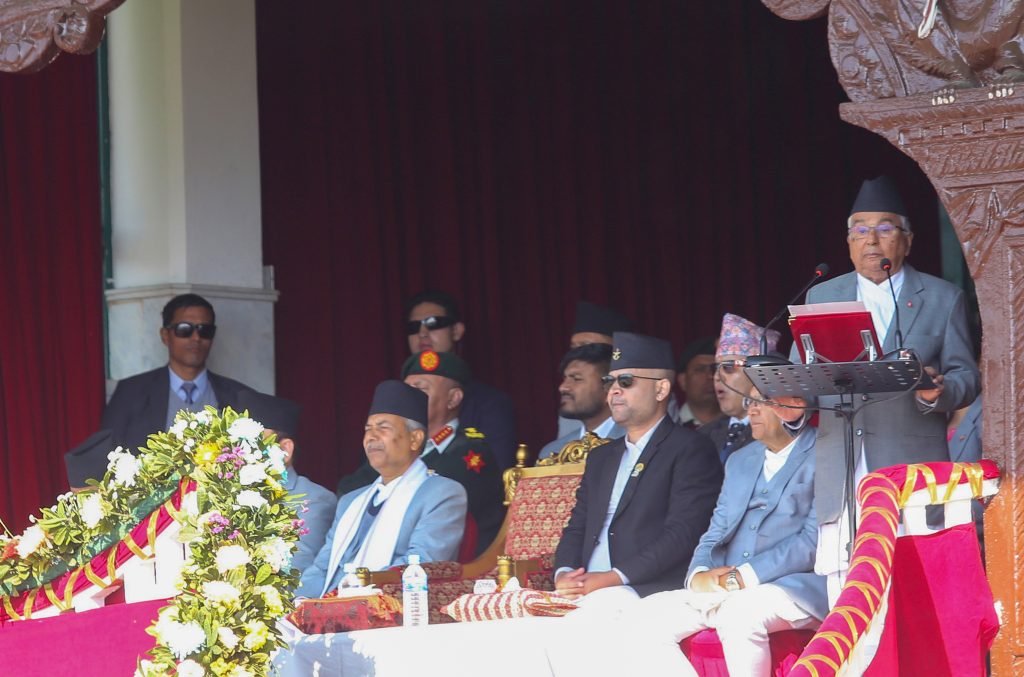 ‘दृढ अठोट र ऊर्जासहित आचरणशील र चरित्रवान नेतृत्वको खाँचो छ ’