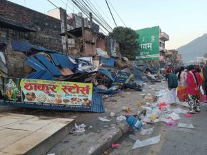 हेटौँडाको मुख्य सडक विस्तारः भत्काइएका घर निर्माणका लागि सहुलियत दरमा ऋण उपलब्ध गराउने तयारी