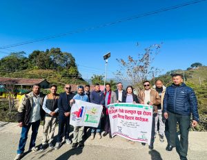सन नेपाल लाइफद्वारा दोस्रो चरणको वृक्षारोपण