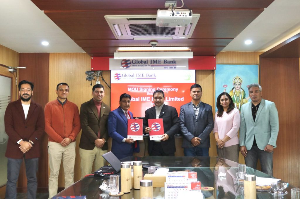 ग्लोबल आइएमई बैंकले साना तथा लघु उद्यम -व्यवसायमा कर्जा विस्तारका लागि डिएआई–उदय परियोजनासँग सहकार्य गर्ने