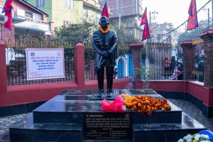 राजाको शिक्षक भएर पनि निरङ्कुस शासनविरुद्ध सहिद माथेमाले गरेको संघर्षबाट युवाले पाठ सिक्नुपर्छ: कावा प्रमुख डंगोल