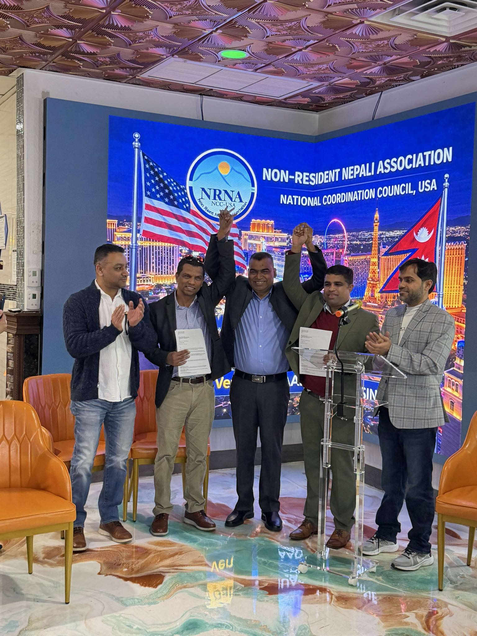 अमेरिकाका दुई एनआरएनएबीच एकता