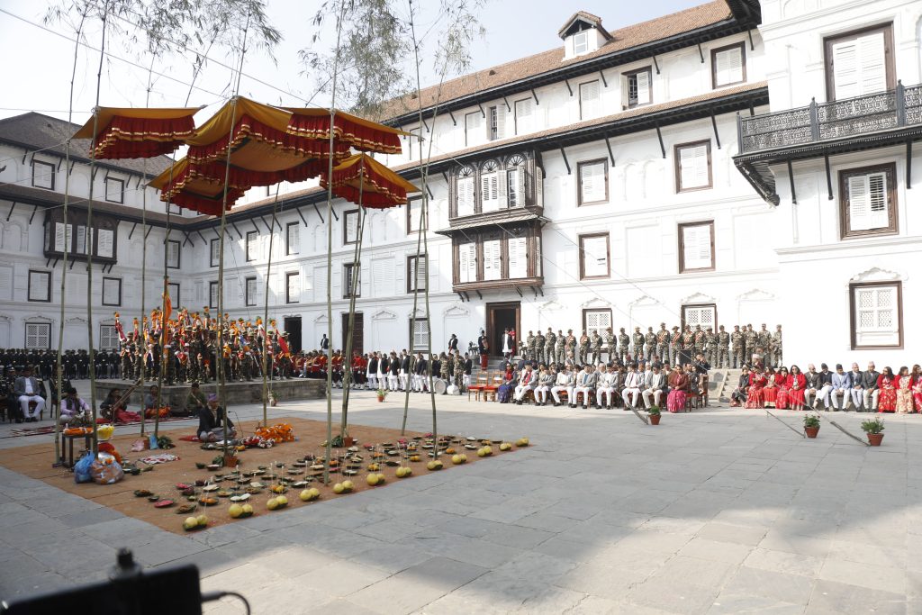 राष्ट्रपति पौडेलद्वारा वसन्त श्रवण