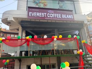 एभरेष्ट कफी बिन्सको छैटौँ आउटलेट दरबार मार्गमा 