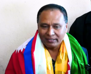 काठमाडौं ३ बाट कुलमान घिसिङको उम्मेदवारी दर्ता