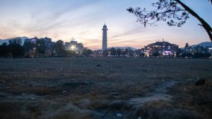 सैनिक मञ्चको दक्षिण चउर दुई करोड ७० लाखमा हरियाली बनाइँदै