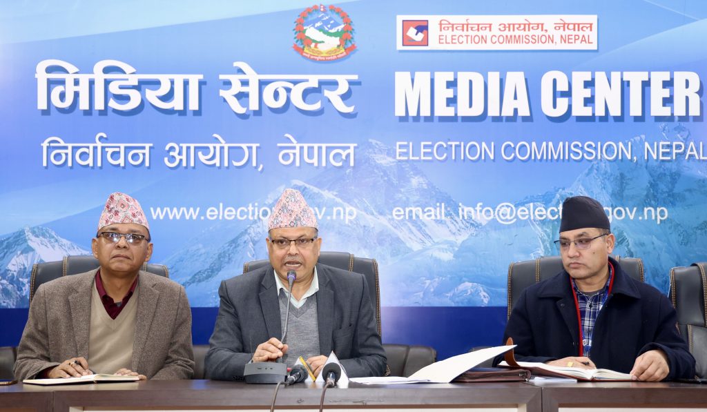 प्रतिनिधिसभा सदस्य निर्वाचन : प्रत्यक्ष निर्वाचन  प्रणालीअन्तर्गत ८४ लाख ४० हजार मतपत्र छपाइ