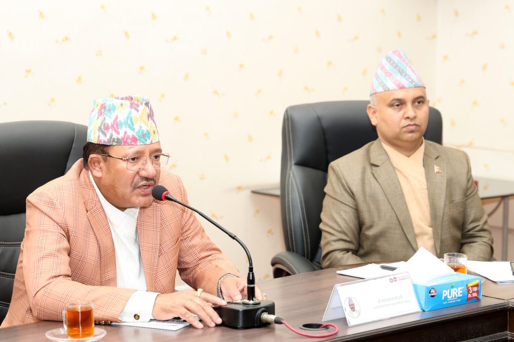 बैङ्किङ प्रणालीबाट निर्वाचन खर्च पारदर्शी हुन्छः कार्यवाहक प्रमुख आयुक्त भण्डारी