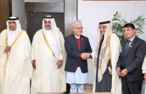 परराष्ट्र मन्त्री र अर्थमन्त्रीसँग कतारी प्रतिनिधि मण्डलको भेटवार्ता, नेपाल–कतार द्विपक्षीय लगानी, निजी क्षेत्रबीचको सहकार्यबारे छलफल