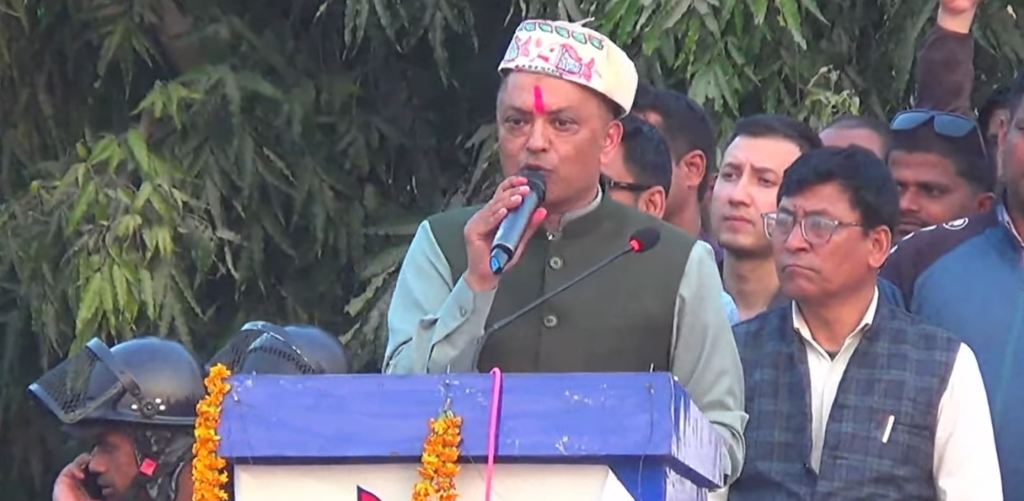 प्रश्न गर्दा राज्यको गोलीबाट मारिनुपर्ने अवस्थाको अन्त्य गर्छौ : सभापति थापा
