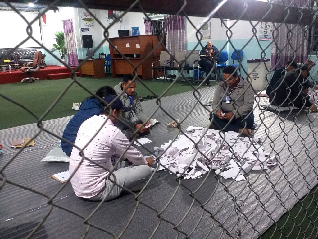 झापा–५ र २ मा रास्वपा अगाडि