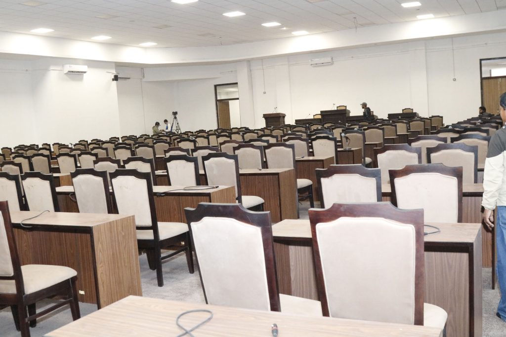नयाँ संसद् भवनमा सबै सांसदलाई बेग्लाबेग्लै ‘चेम्बर’
