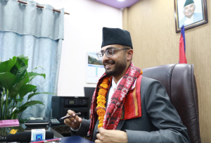 शिक्षामन्त्री पोखरेलद्वारा पदभार ग्रहण