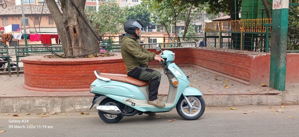 भारतमा सर्वाधिक बिक्री हुने Suzuki Access 125 नेपालमा देखियो – चाँडै सार्वजनिक हुने संकेत
