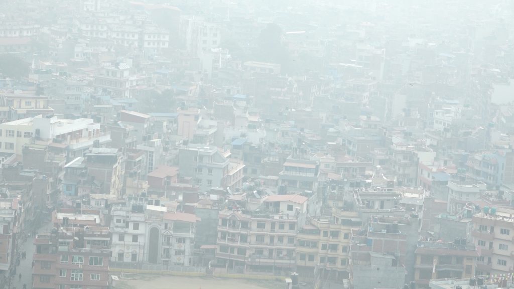 काठमाडौं उपत्यकासहित देशका प्रमुख शहरहरूमा वायु प्रदूषण उच्च