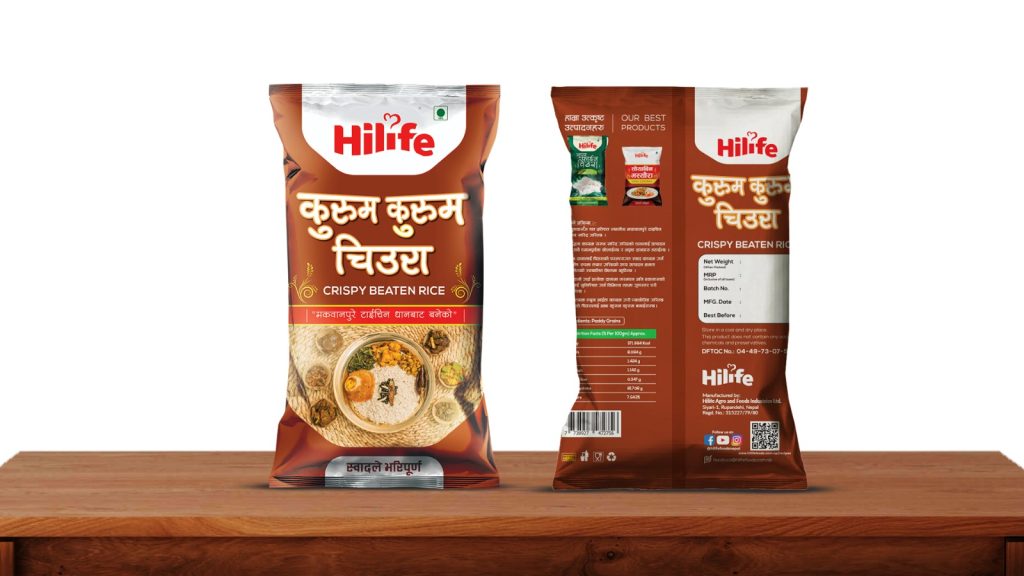 चिउरामा ‘कुरुम कुरुम’ ब्राण्ड लेख्ने अधिकार हाई लाइफलाई, उद्योग विभागको फैसला।