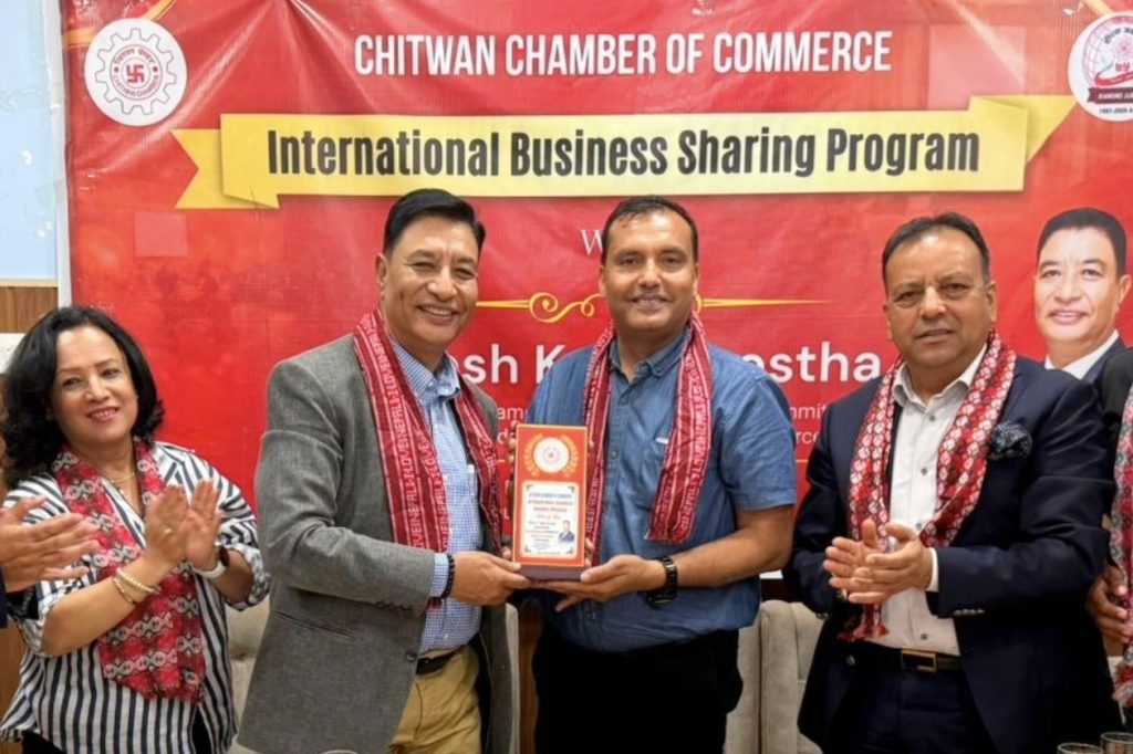 स्थानीय उद्यमीहरूलाई विश्व बजारसँग जोड्न चेम्बरले पुलको भूमिका निर्वाह गरिरहेको छ : राजेश काजी श्रेष्ठ