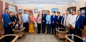नेपाल चेम्बरद्वारा उद्योगमन्त्रीलाई सुझाव : एमआरपी कार्यान्वयनमा व्यावहारिकता अपनाउन जोड