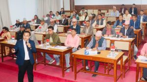 खानेपानी उपभोक्ता समितिहरूको क्षमता विकासका लागि तीन दिने तालिम सुरु