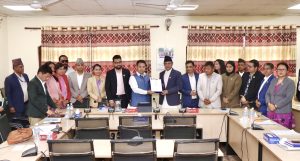 प्रतिनिधि सभा नियमावली मस्यौदा प्रतिवेदन सभामुखलाई हस्तान्तरण