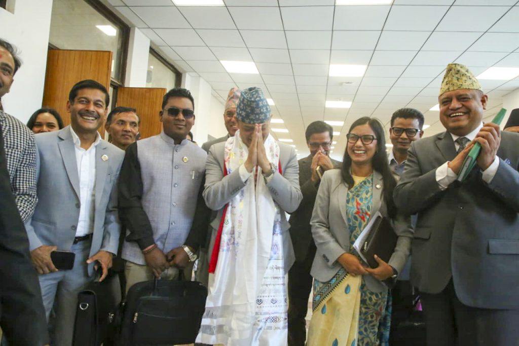 डिपी अर्याल सभामुखमा निर्वाचित भएको घोषणा
