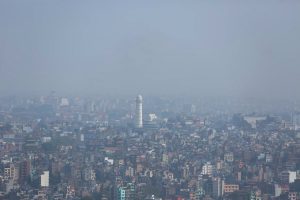 वायु गुणस्तर अचानक खस्किँदै, पुग्याे ‘धेरै अस्वस्थ’ तहमा