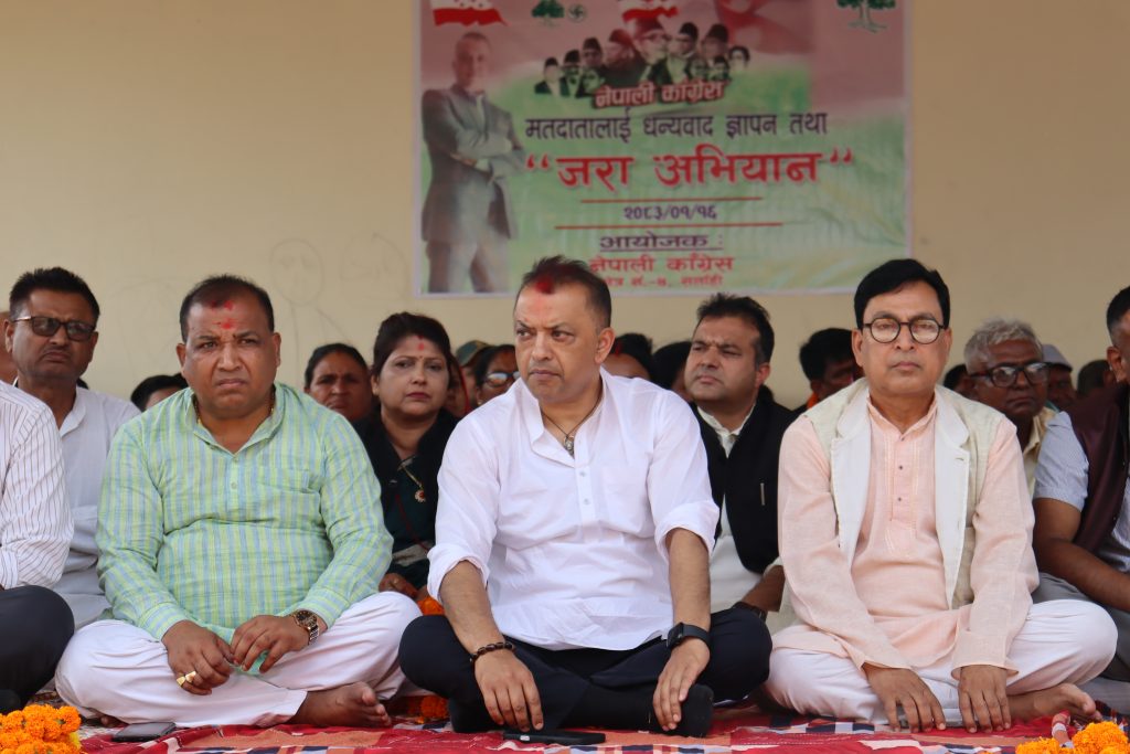 हारपछि पनि सर्लाही–४ मै केन्द्रित रहने गगन थापा
