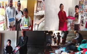 नयाँ शैक्षिक सत्र : भर्नासँगै विद्यार्थीको हात–हातमा पाठ्यपुस्तक