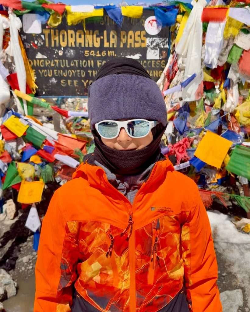 हिमालभन्दा अग्लो सात वर्षीय बालक तेगबीरको साहस, थोरङ्ला पासमा बनाए विश्व कीर्तिमान