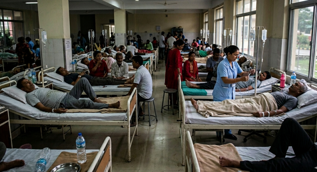 भरतपुरमा विवाहको भोज खाएका ९३ जना बिरामी, ५० जनाको उपचार हुँदै