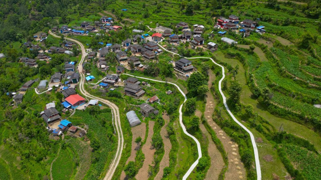 ५० लाख बढी बजेटमा बिम गाउँमा पक्की पदमार्ग निर्माण,२०० बढी घरपरिवार लाभान्वित