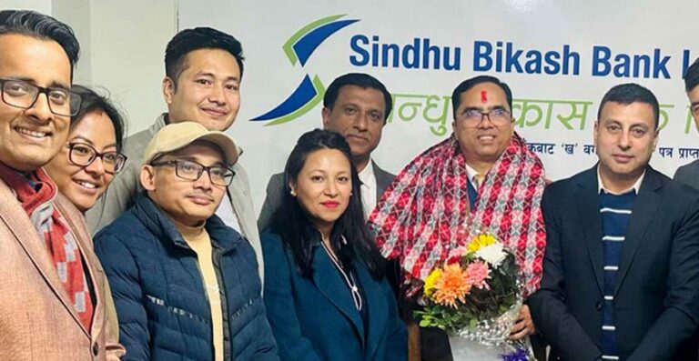 सिन्धु विकास बैंकको सीईओमा केसी नियुक्त