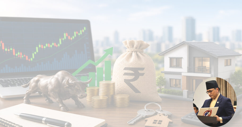 शेयर र घरजग्गा कारोबारमा तिर्नुपर्ने पुँजीगत लाभकर बढ्यो