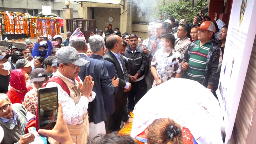 दलित समुदायका प्रथम सगरमाथा आरोही विजय घिमिरेप्रति श्रद्धाञ्जली अर्पण