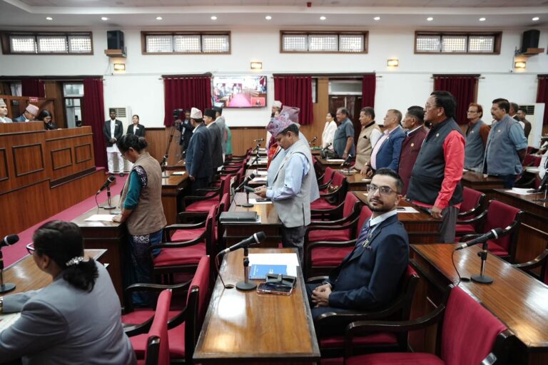 विपक्षीको विरोधपछि प्रतिनिधिसभा बैठक स्थगित