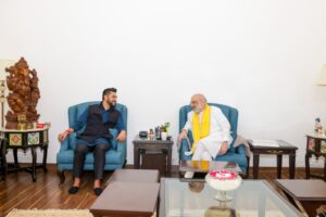 सभापति लामिछाने र भारतीय गृहमन्त्री शाहबीच भेटवार्ता