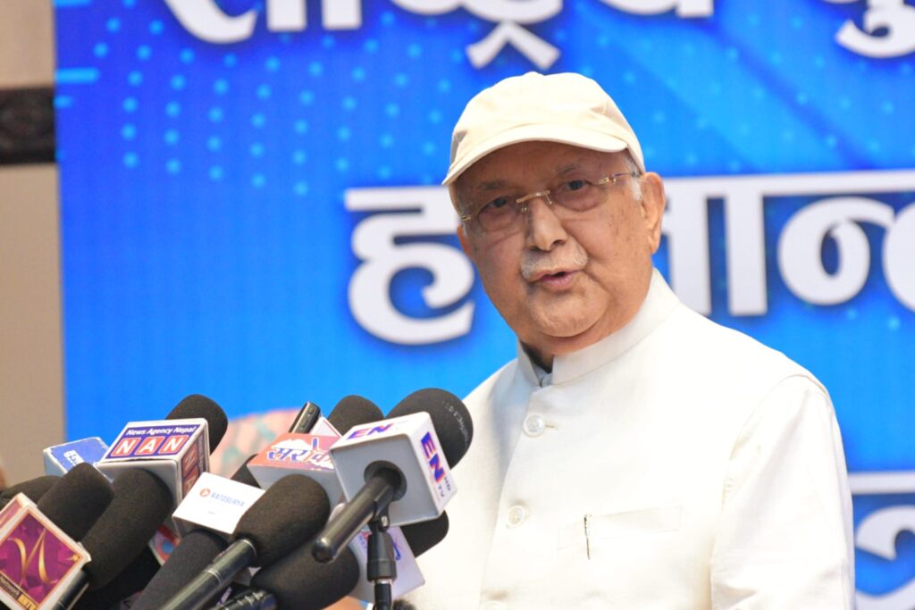 प्रतिगमनविरुद्धको लडाइँ महत्त्वपूर्ण भयो पराजित गर्न वामपन्थी र लोकतान्त्रिक शक्ति एकजुट हुनुपर्छ : ओली