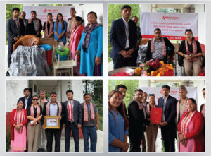 एन आई सी एशिया बैंकद्वारा पर्वतको देउपुर स्वास्थ्य चौकीलाई स्वास्थ्य उपकरण सहयोग