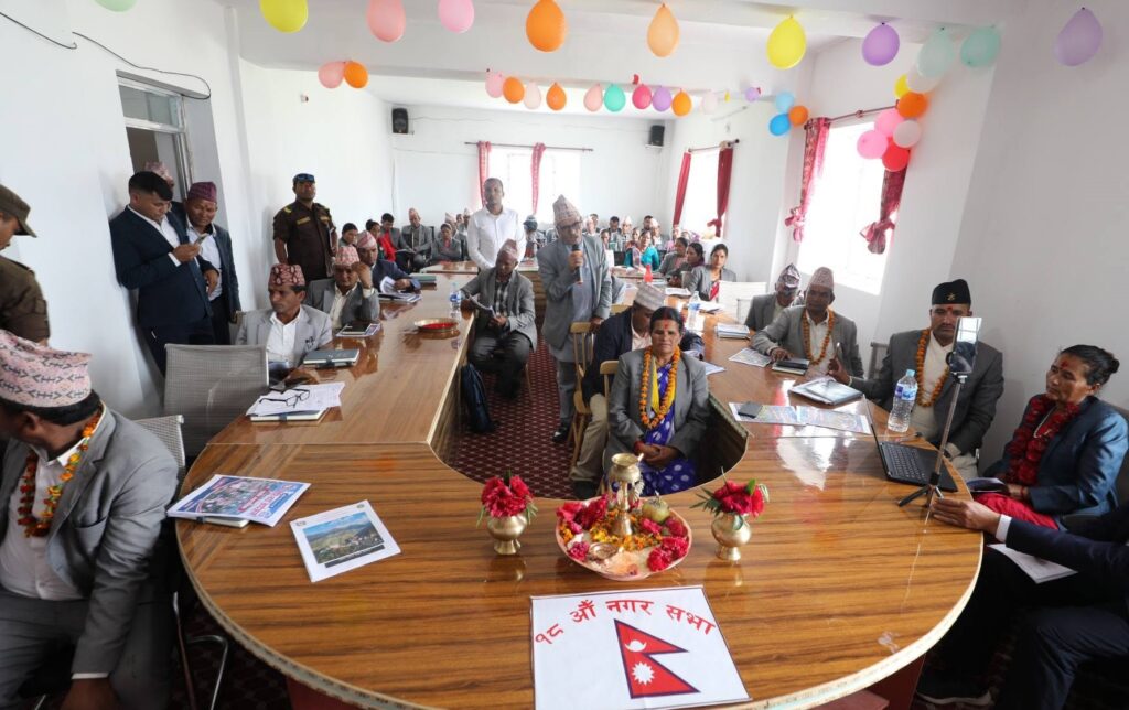 रास्कोट नगरसभामा पेस भयो ५६ करोड ६७ लाखको बजेट