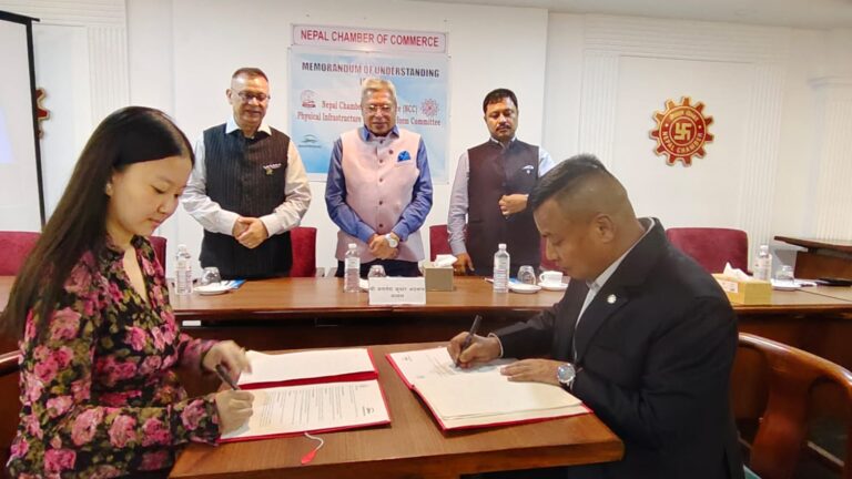 नेपाल चेम्बर अफ कमर्स र बृहतप्रेन्योर्सबीच उद्यमशीलता प्रवद्र्धनमा सहकार्य