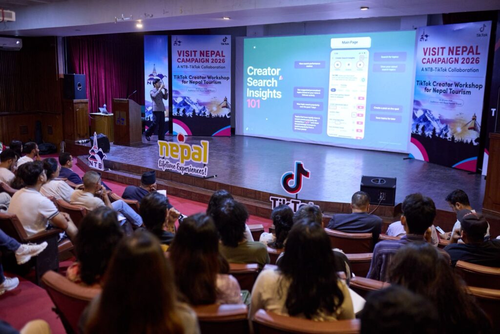 नेपालको पर्यटन प्रवर्द्धनका लागि टिकटकसँग मिलेर कन्टेन्ट सिर्जना कार्यशाला