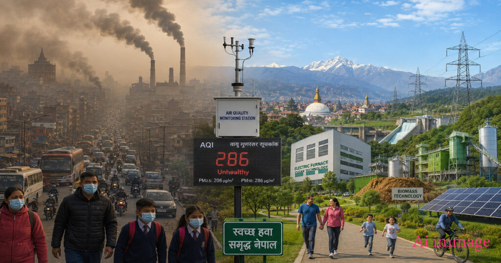 प्रदूषित हावा हटाउन आठ अर्ब ७१ करोडको परियोजना